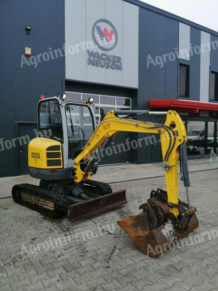 Wacker Neuson EZ28 mini árokásó,  kotrógép