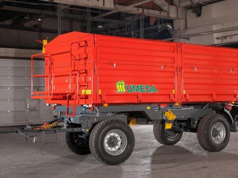 Umega SPP16X három oldalra billentős pótkocsi Umega SPP16X három oldalra billentős pótkocsi