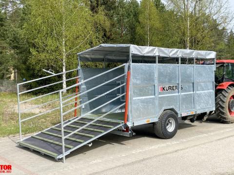CYNKOMET KURIER 6 ÁLLATSZÁLLÍTÓ PÓTKOCSI CYNKOMET KURIER 6 ÁLLATSZÁLLÍTÓ PÓTKOCSI