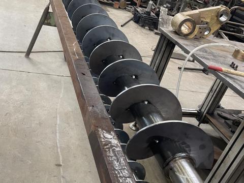 Termény szállító csiga 20 tonna/óra Termény szállító csiga 20 tonna/óra