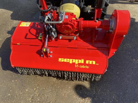Seppi S5 Cabrio 125 erdészeti mulcsozó Seppi S5 Cabrio 125 erdészeti mulcsozó