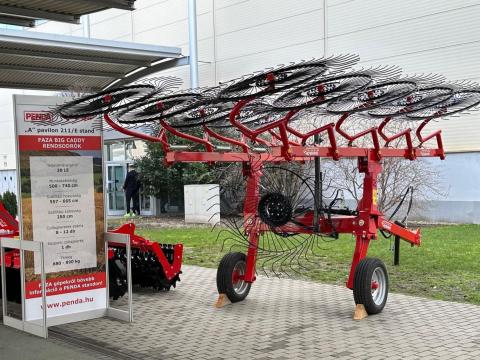 Faza Big Caddy 10 csillagkerékes rendsodró - Penda készletről Faza Big Caddy 10 csillagkerékes rendsodró - Penda készletről