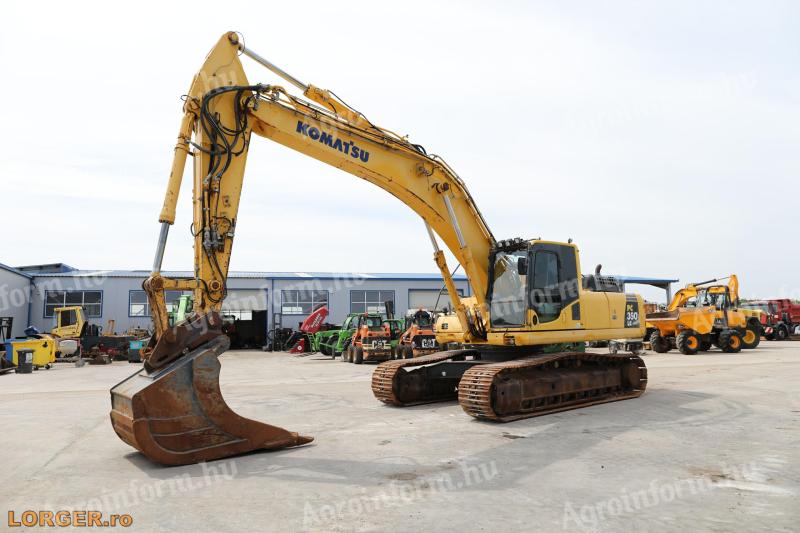 Komatsu PC350 LC-8 lánctalpas kotró