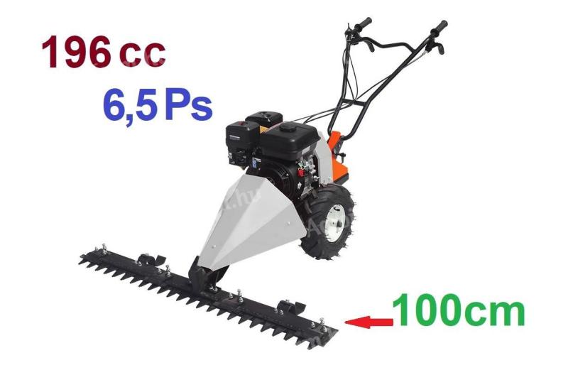 Önjáró Alternáló Kasza 6.5Le,  Vágásszélesség 100cm,  Frontkasza 4T * Nakayama Pro * 4 ütemű