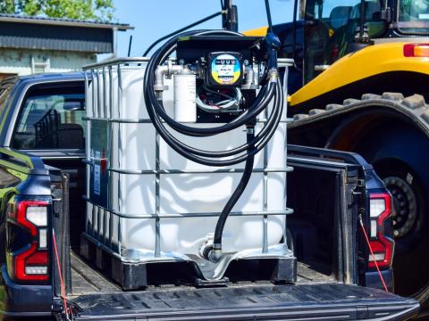 IBC-tartály 600 liter + DT-Standard 12V kimérőszerkezet IBC-tartály 600 liter + DT-Standard 12V kimérőszerkezet