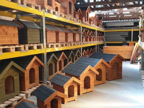 Kutyaház Kutyaól több méretben készletről,  országos kiszállítás