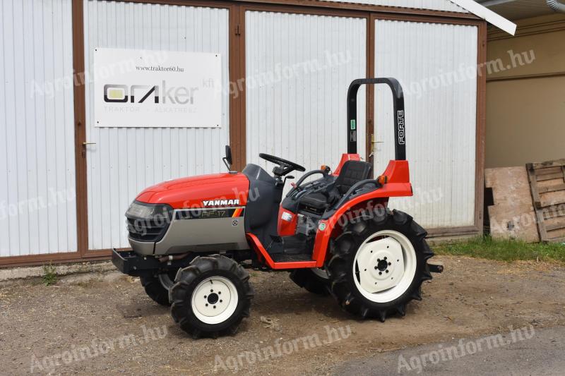 Yanmar AF17D japán kistraktor 17 Le,  4WD