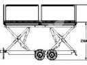 Ültetvényes emelhető platform (tandem,  állítható magasság) / PSN-260-2