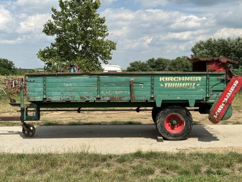 KIRCHNER Triumph 4 tonna raksúlyú szervestrágyaszóró KIRCHNER Triumph 4 tonna raksúlyú szervestrágyaszóró