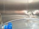 Duplafalú, inox, saválló, rozsdamentes, 5000+ literes álló tartály anyagár alatt, kb. 83 Ft/liter