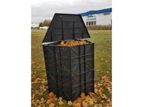 Komposztáló láda tetővel ( 660 L ) Komposztáló láda tetővel ( 660 L )