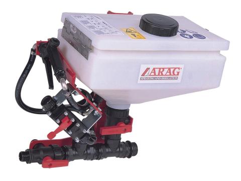 ARAG 10 literes külső vegyszer bekeverő egység ARAG 10 literes külső vegyszer bekeverő egység