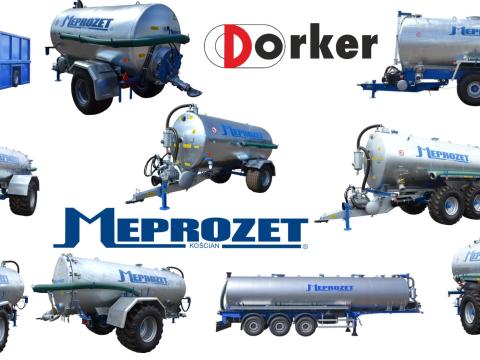 Meprozet szippantó és hígtrágyaszóró tartálykocsik készletről a DORKER Kft-től Meprozet szippantó és hígtrágyaszóró tartálykocsik készletről a DORKER Kft-től