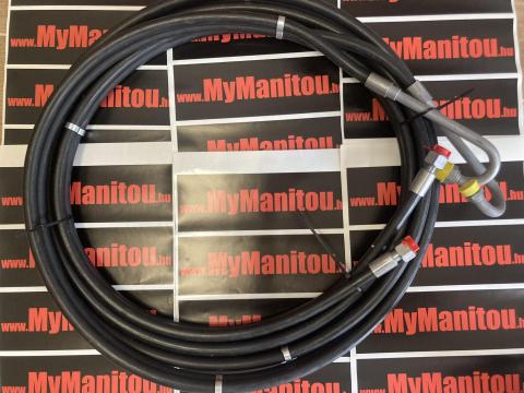 Ikertömlő (Kanál billentő) /Hidraulika/ 251262 ; 268038 (Manitou MLT 7XX) Ikertömlő (Kanál billentő) /Hidraulika/ 251262 ; 268038 (Manitou MLT 7XX)