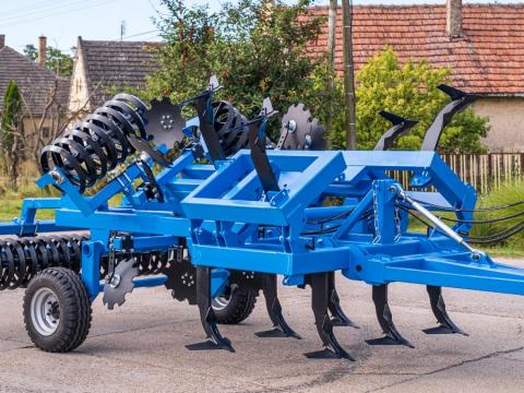 Grubber (4 m),  hidraulikus,  ékgyűrűs hengerrel