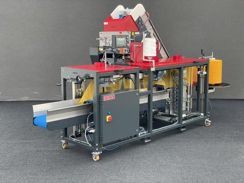 Sorpac AWRM-01 automata csomagológép mérleggel,  1 töltőszalaggal Sorpac AWRM-01 automata csomagológép mérleggel,  1 töltőszalaggal