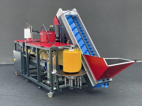 Sorpac AWRM-02 automata csomagológép mérleggel,  2 töltőszalaggal Sorpac AWRM-02 automata csomagológép mérleggel,  2 töltőszalaggal