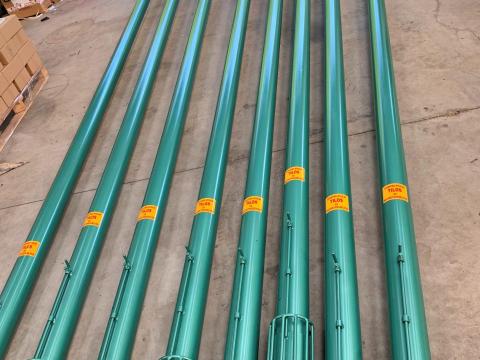 Terményszállító csiga 114/6 méter 380V Terményszállító csiga 114/6 méter 380V