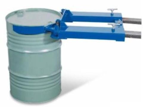 Hordófogó/ hordószorító/ hordófordító adapter targoncához Hordófogó/ hordószorító/ hordófordító adapter targoncához