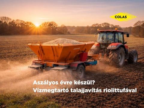 Aszályos időszakra készülve | Bodrogkeresztúri riolittufa | Akár 20–25% vízmegkötő képesség