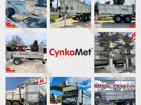 Cynkomet szervestrágyaszórók több méretben kizárólag a Royal Traktornál