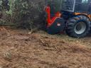 Cseje, bozótzúzó, mulcsozó, tuskómaró, rekultiváló gyökérmaró, Doppstadt Grizzly 52 + AHWI M700 gép