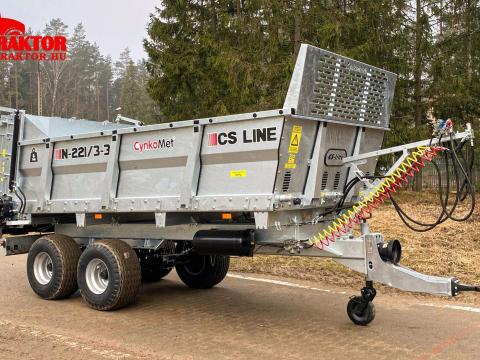 CYNKOMET CS-LINE 6T KÉTTENGELYES TANDEM SZERVES TRÁGYASZÓRÓ CYNKOMET CS-LINE 6T KÉTTENGELYES TANDEM SZERVES TRÁGYASZÓRÓ