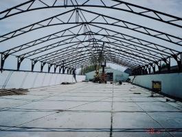 Olcsó könnyűszerkezetes csarnok raktározásra