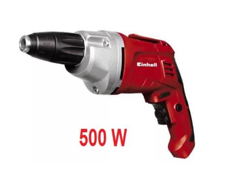 Elektromos gipszkarton csavarozó,  500w * Einhell TH-DY 500 E * Auto-Start-Stopos Elektromos gipszkarton csavarozó,  500w * Einhell TH-DY 500 E * Auto-Start-Stopos