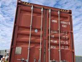 40'HC raktárkonténer újszerű állapotban