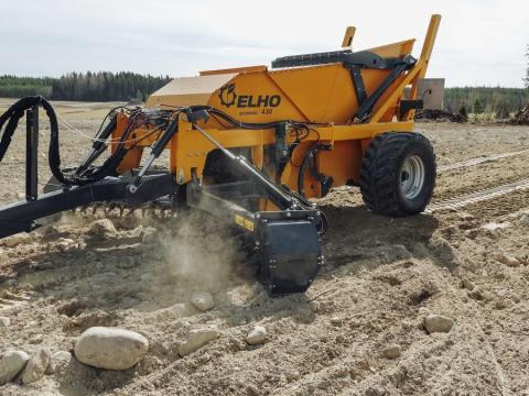 ELHO Scorpio 430 kőgyűjtőgép ELHO Scorpio 430 kőgyűjtőgép