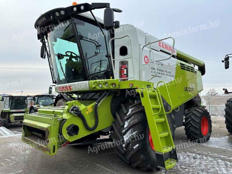 Claas Lexion 670 APS (829/1260 üzemórás)