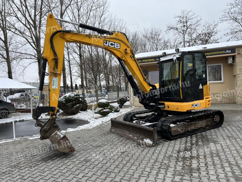 JCB 86C-1 Eco gumihevederes forgó kotró Klíma