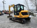 JCB 86C-1 Eco gumihevederes forgó kotró Klíma