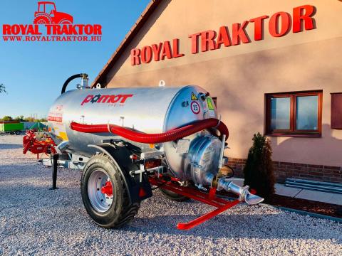 POMOT 5000L Szippantó és hígtrágyaszóró tartálykocsi POMOT 5000L Szippantó és hígtrágyaszóró tartálykocsi