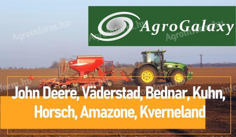 Gabonavetőgép alkatrész: John Deere,  Horsch,  Kuhn,  Kverneland,  Amazone,  Väderstad,  Bednar