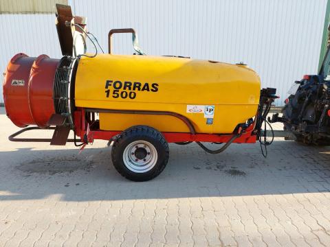 Forrás 1500 axiál ventilátoros permetezőgép Forrás 1500 axiál ventilátoros permetezőgép