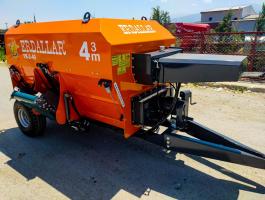 ERDALLAR takarmánykeverő és kiosztó | 4m3 | 2 csiga I 0% THM I pályázat