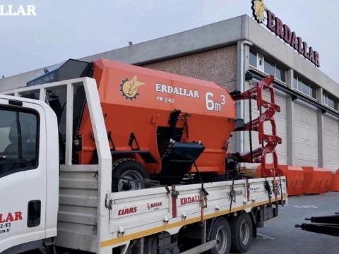 GÉPVÁSÁR -20% I ERDALLAR takarmánykeverő és kiosztó | 6 m3 | 2 csiga GÉPVÁSÁR -20% I ERDALLAR takarmánykeverő és kiosztó | 6 m3 | 2 csiga