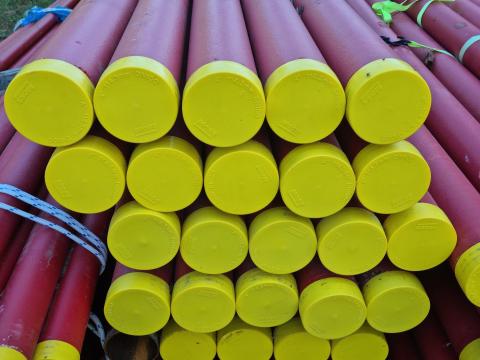 114, 3x4,  5 (4") acélcső,  elfekvő készlet (ÚJ) 6 m/szál,  NEM ÚJ ÁRON -70% kedvezménnyel