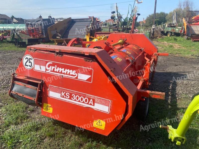 GRIMME KS 3000A,  4 SOROS BAKHÁTZÚZÓ,  FRONTBAKHÁTSZÁRZÚZÓ