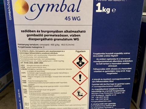 Cymbal 45 WG gombaölő permetezőszer AKCIÓ❗❗❗ 1/1 Cymbal 45 WG gombaölő permetezőszer AKCIÓ❗❗❗ 1/1
