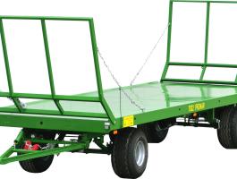 PRONAR T022 KÉTTENGELYES BÁLASZÁLLÍTÓ PÓTKOCSI KÉSZLETRŐL