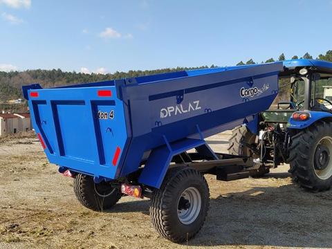 PALAZ / PALAZOGLU 5T EGYTENGELYES KIPPER PÓTKOCSI - EGYEDI AKCIÓS ÁRON PALAZ / PALAZOGLU 5T EGYTENGELYES KIPPER PÓTKOCSI - EGYEDI AKCIÓS ÁRON