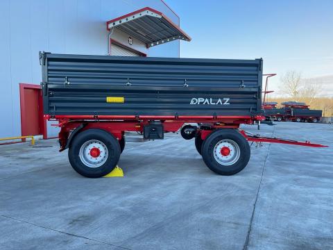 Palaz / Palazoglu 8T - Kéttengelyes pótkocsi - Akciós áron Palaz / Palazoglu 8T - Kéttengelyes pótkocsi - Akciós áron
