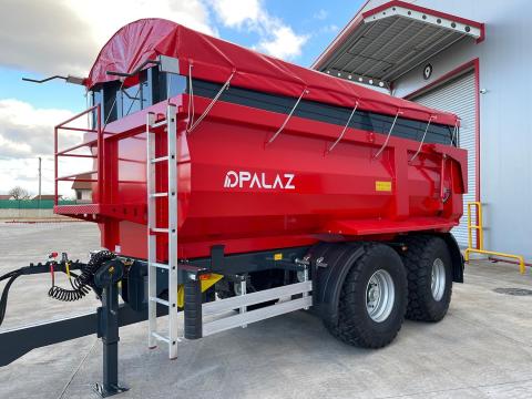 PALAZ / PALAZOGLU 10T Tandem Kipper pótkocsi - egyedi akciós áron PALAZ / PALAZOGLU 10T Tandem Kipper pótkocsi - egyedi akciós áron