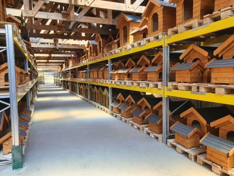 Szigetelt kutyaház,  kutyaól több méretben,  országos szállítással kutya ól,  kutya ház