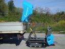 Akció! Magasemelésű hernyótalpas mini dömper - motoros talicska Messersi TC-85D Utility