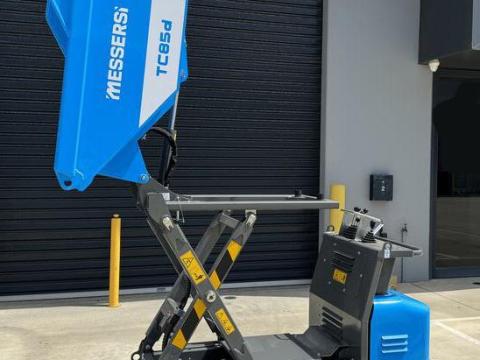 Akció! Magasemelésű hernyótalpas minidömper - motoros talicska Messersi TC-85D Utility