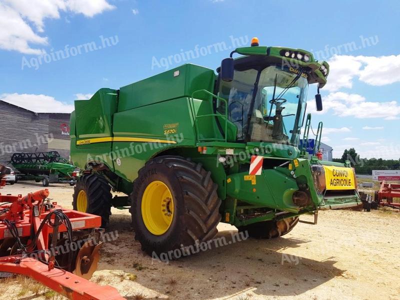 John Deere S670i kombájn eladó! ITLS